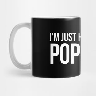 I'm Just Here For The Popcorn Mug